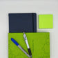 Pea Green Luxury Lined Notebook