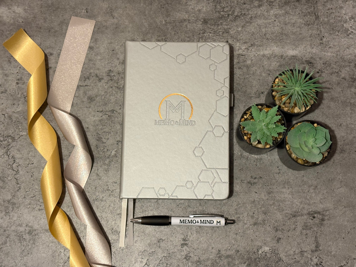 Platinum Grey- Memo & Mind Planner