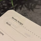 Platinum Grey- Memo & Mind Planner