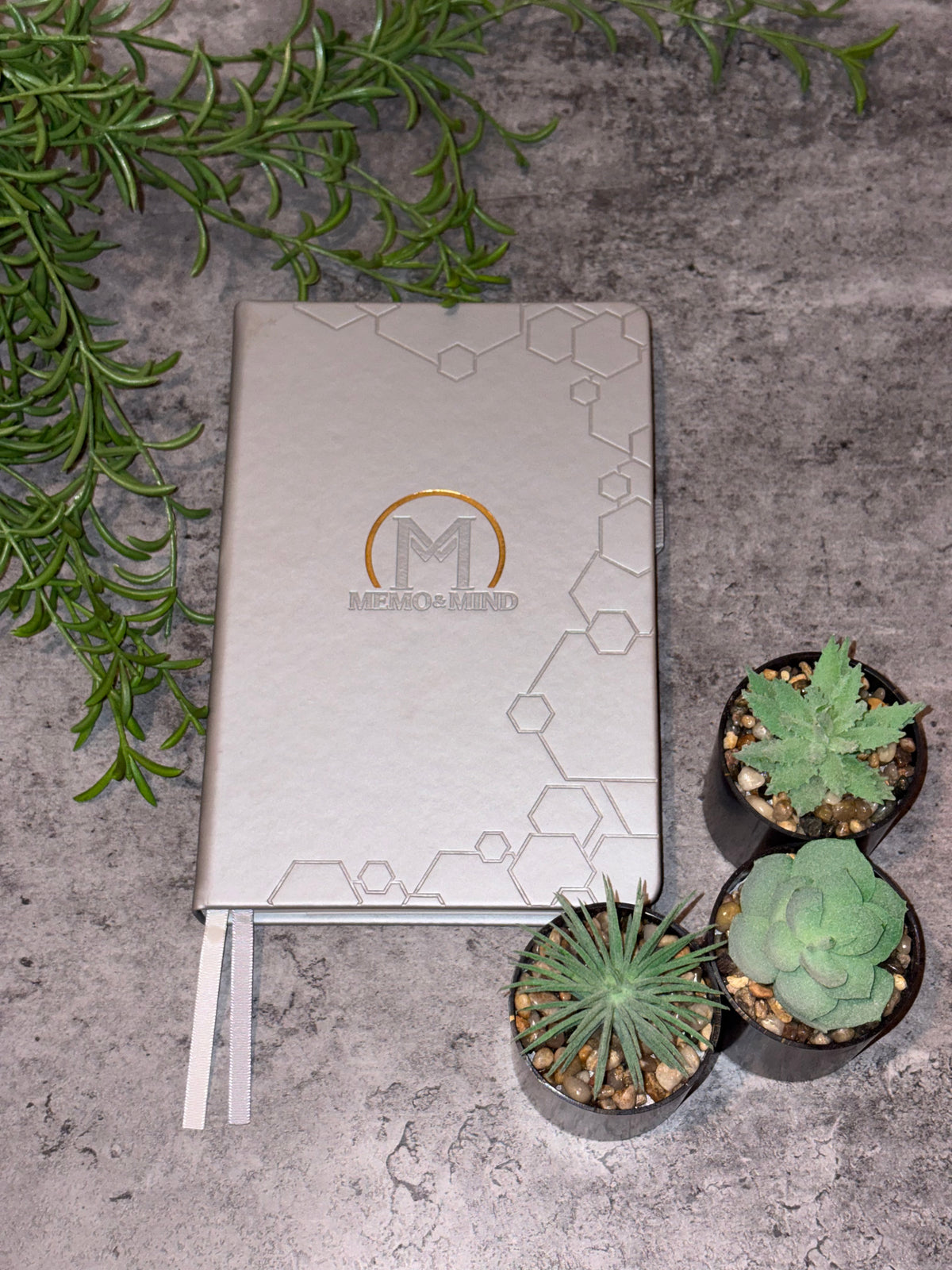 Platinum Grey- Memo & Mind Planner
