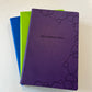 Deep Purple Luxury Lined Notebook