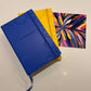 Azure Blue Luxury Lined Notebook