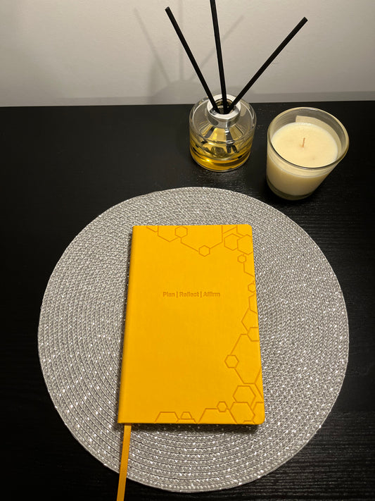 Sunflower Yellow Luxury Lined Notebook